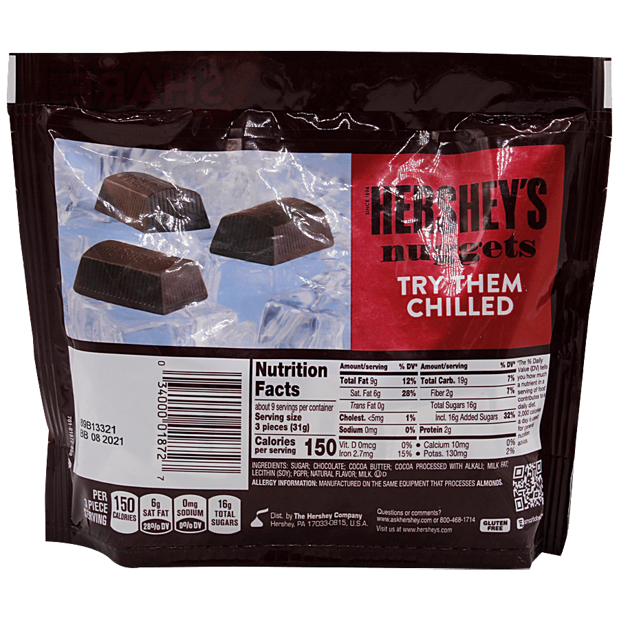 Hershey's Nuggets Special Dark - Mildy Sweet Chocolate