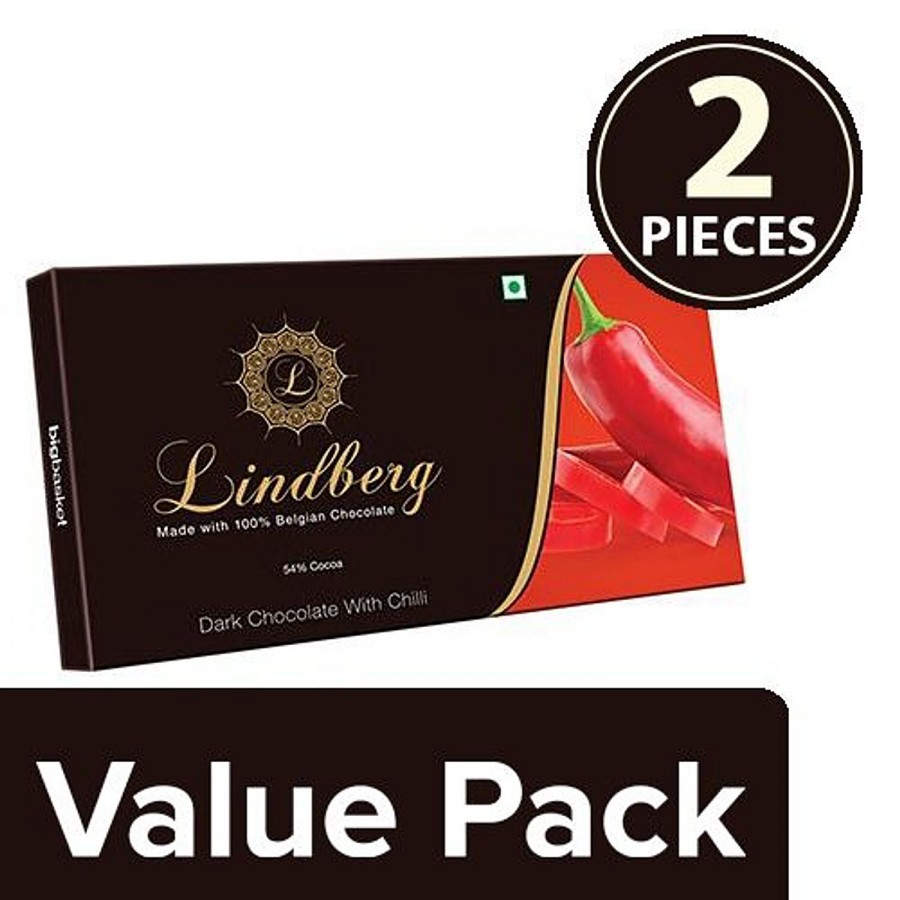 Lindberg Chilli - Pure Belgian Dark Chocolate