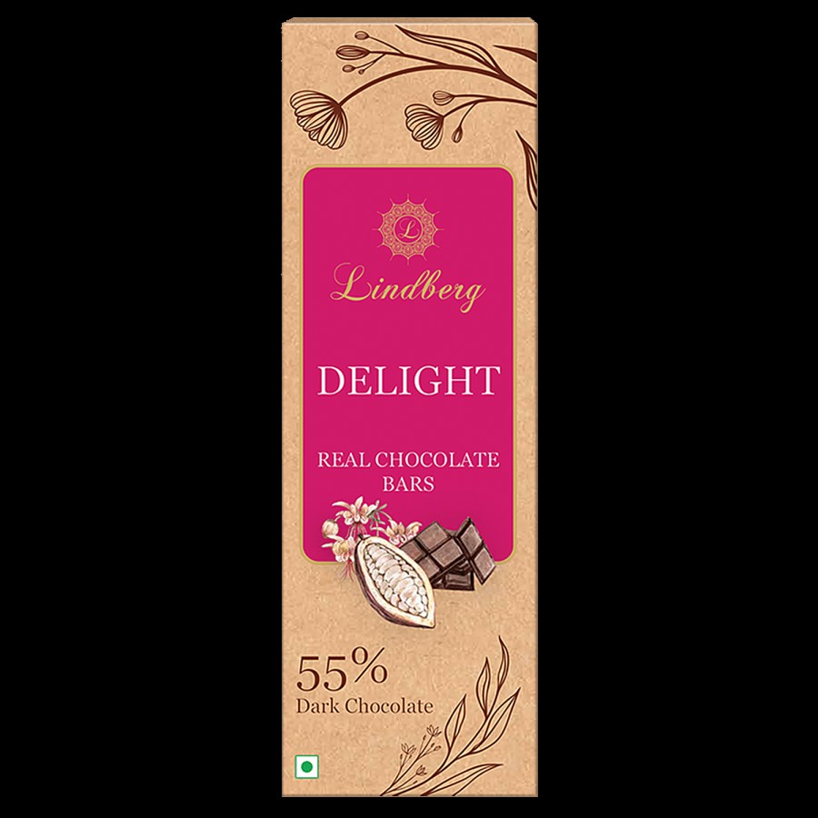 Lindberg Delight Dark Chocolate Bar - 55% Dark