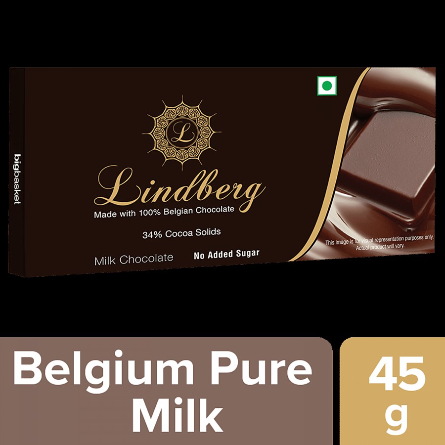 Lindberg Milk Chocolate Bar - Pure Belgian