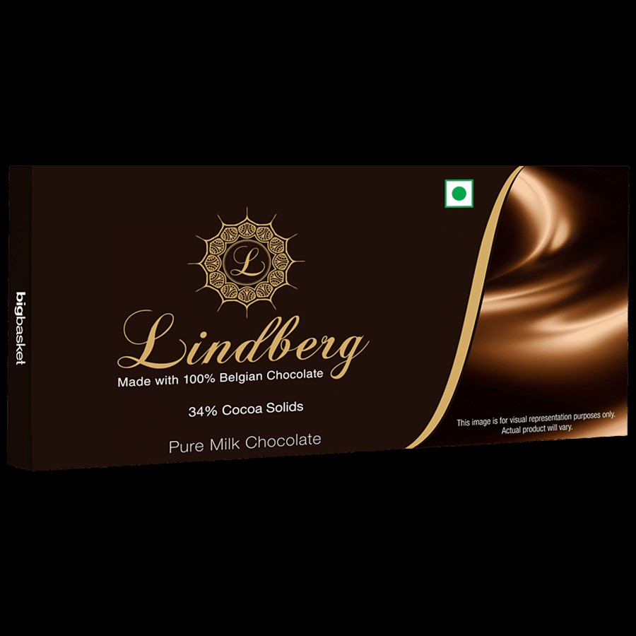 Lindberg No Added Sugar - Pure Belgian Milk Chocolate