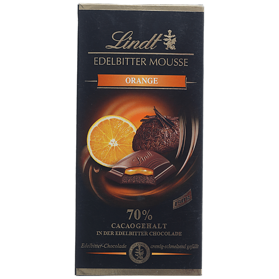 Lindt Edelbitter Mousse Orange