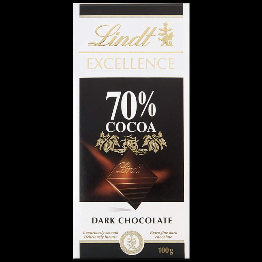 Lindt Excellence Dark Chocolate - 70% Cocoa