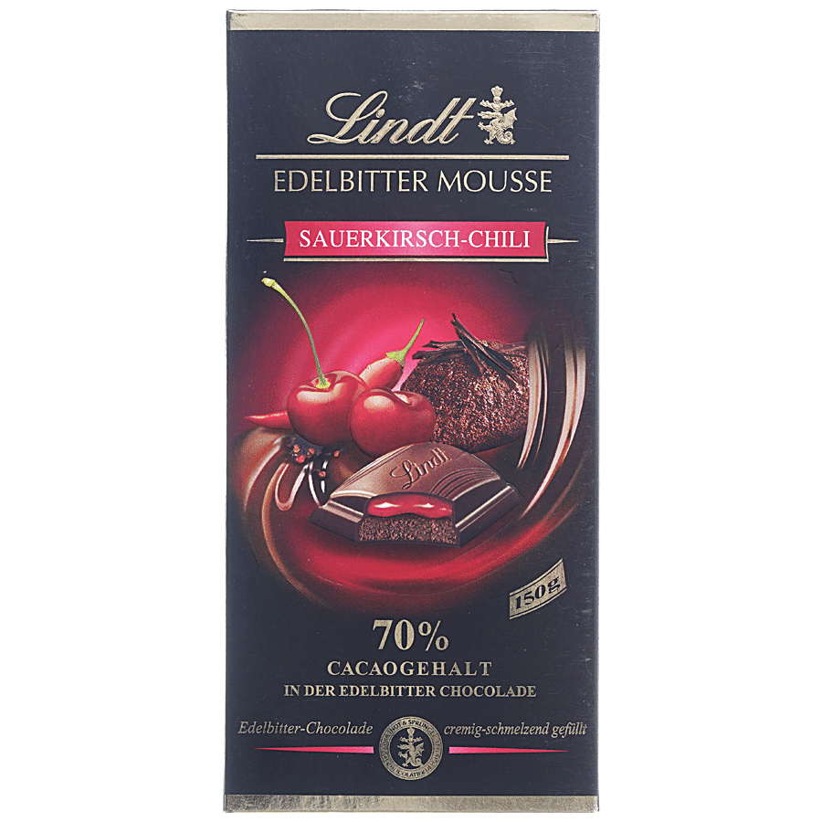 Lindt Sauerkirsch Chili Edelbitter Chocolade