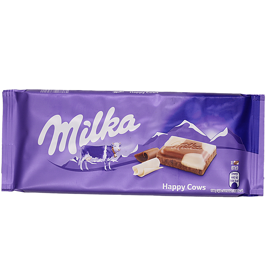 Milka Cowspot Chocolate Bar - Rich Flavour