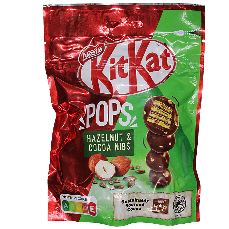 NESTLE KITKAT Pops Milk Chocolate - Hazelnut & Cocoa Nibs