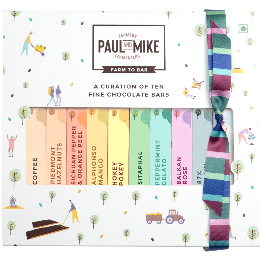 Paul And Mike Chocolate Gift Box - No Refined Sugar