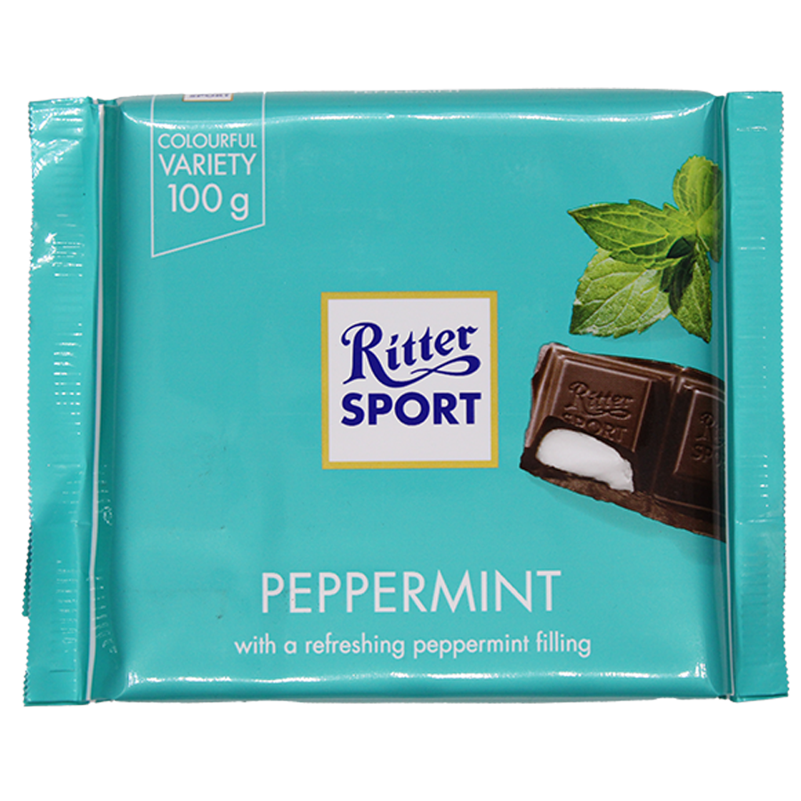 Ritter Sport Peppermint Bar - Rich Flavour