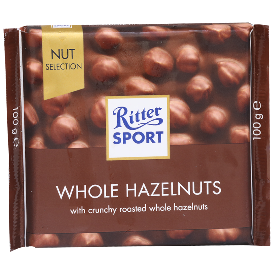 Ritter Sport Whole Hazelnuts - Crunchy Roasted