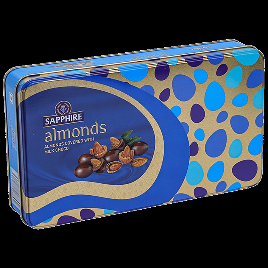 Sapphire  Coated Nuts Almond Covered With Milk Choco