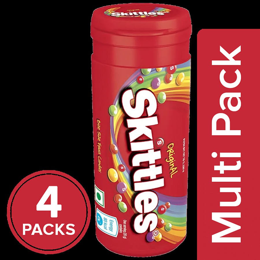 Skittles Bite-Size Fruit Flavour Candies - Original