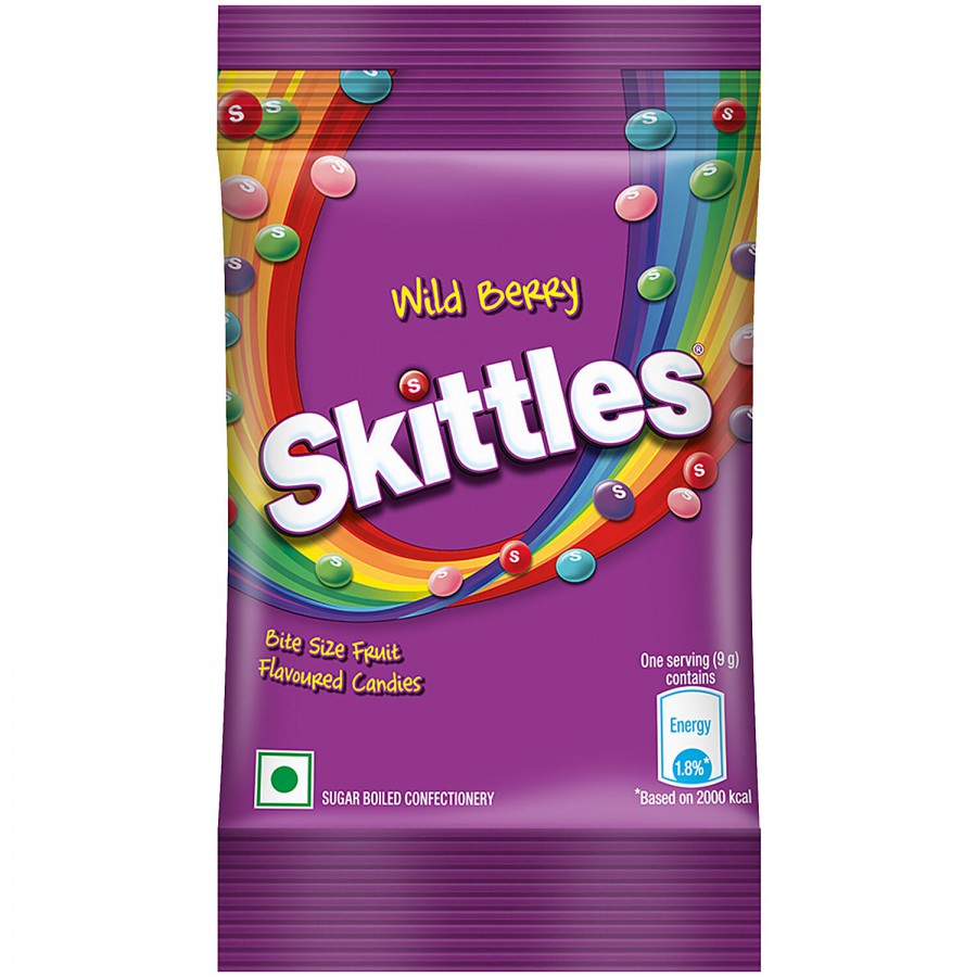 Skittles Wild Berry Bite Size Fruit Flavoured Candies