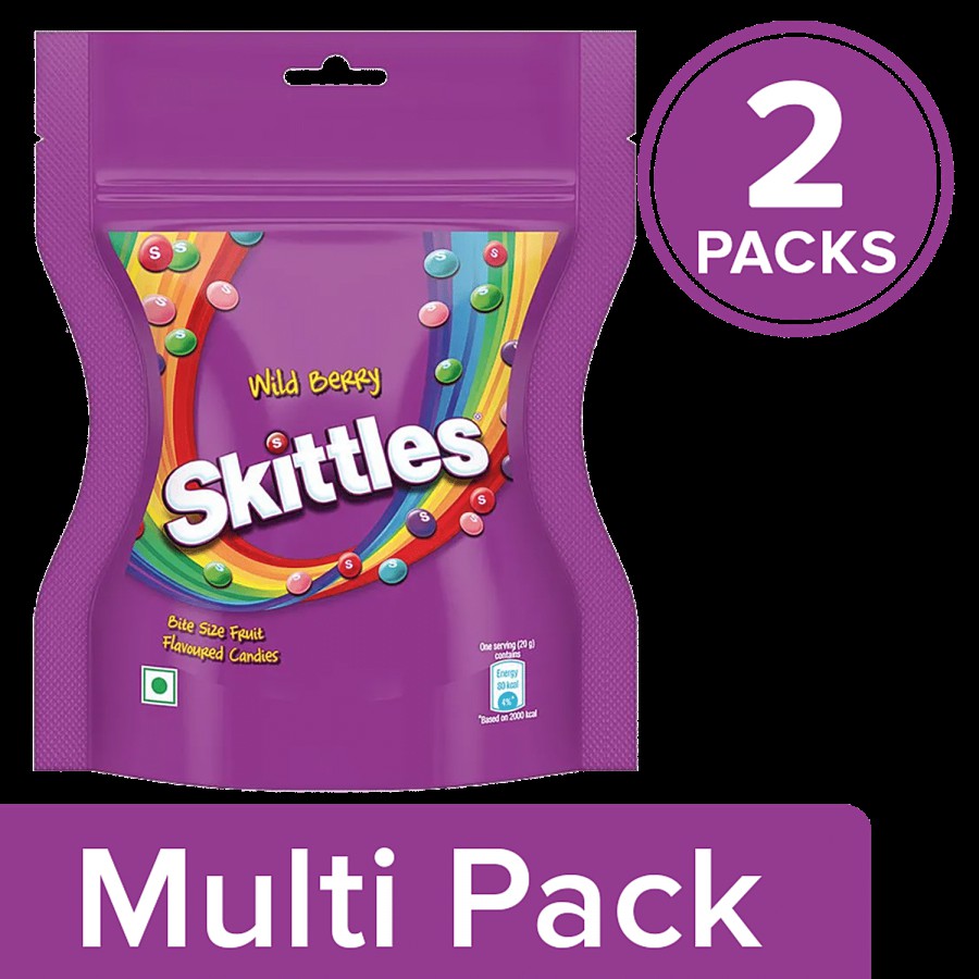 Skittles Wild Berry Fruit Flavoured Candies