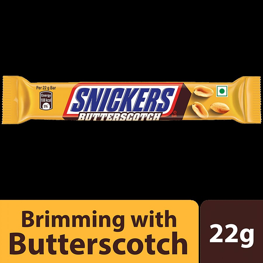 Snickers Butterscotch Chocolate Bar - Premium & Rich