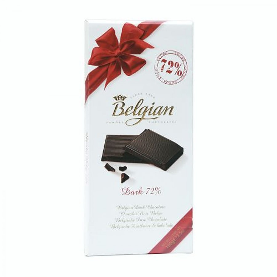 The Belgian Chcolate - Bars Dark 72%