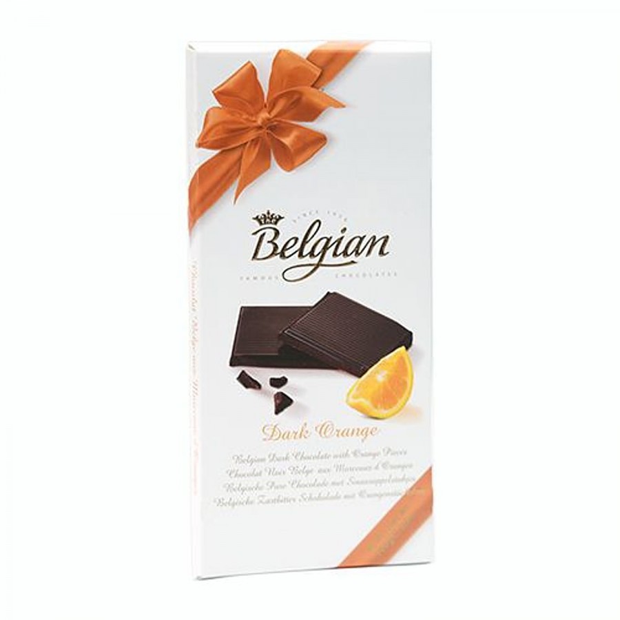 The Belgian Chocolate - Bar Dark Orange