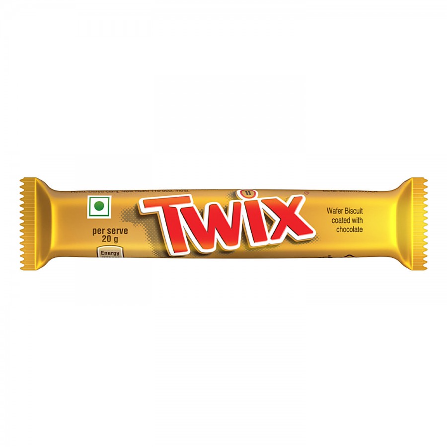 Twix Crunchy Cookie Rich Milk Chocolate Bar With Goodness Of Wafer