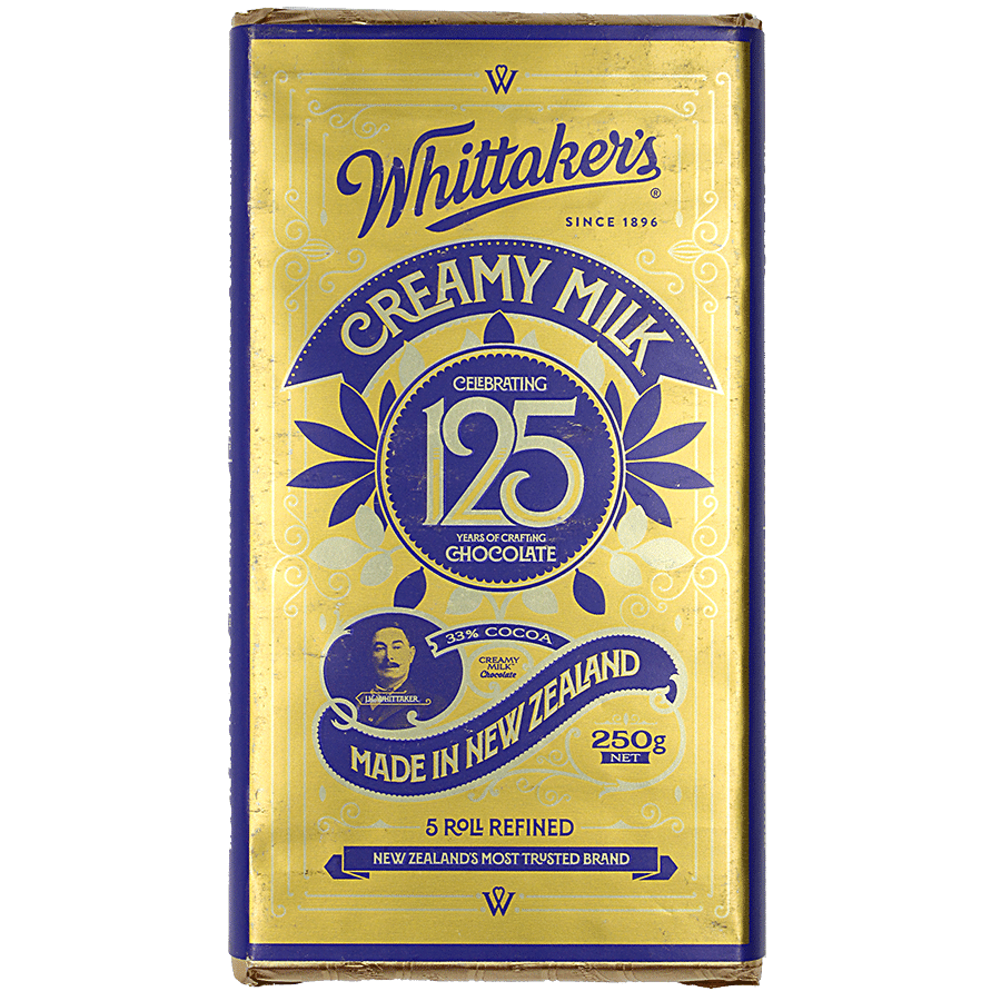 WHITTAKERS Creamy Milk Chocolate Bar - 33% Cocoa