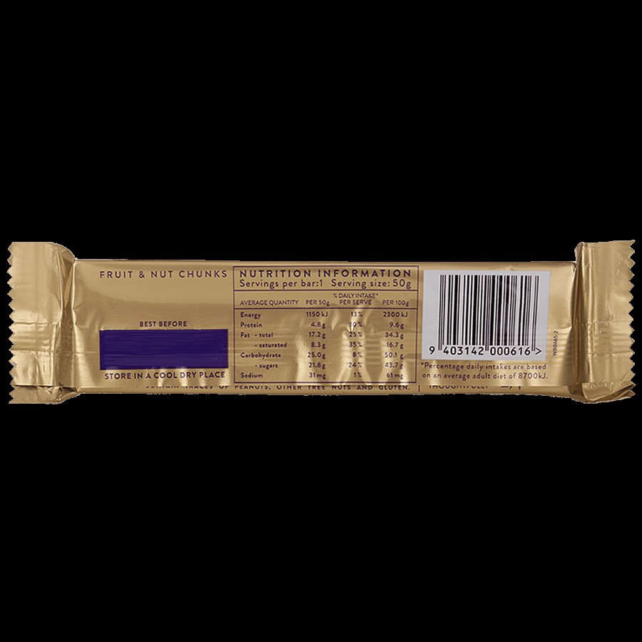 WHITTAKERS Fruit And Nut - 33% Cocoa