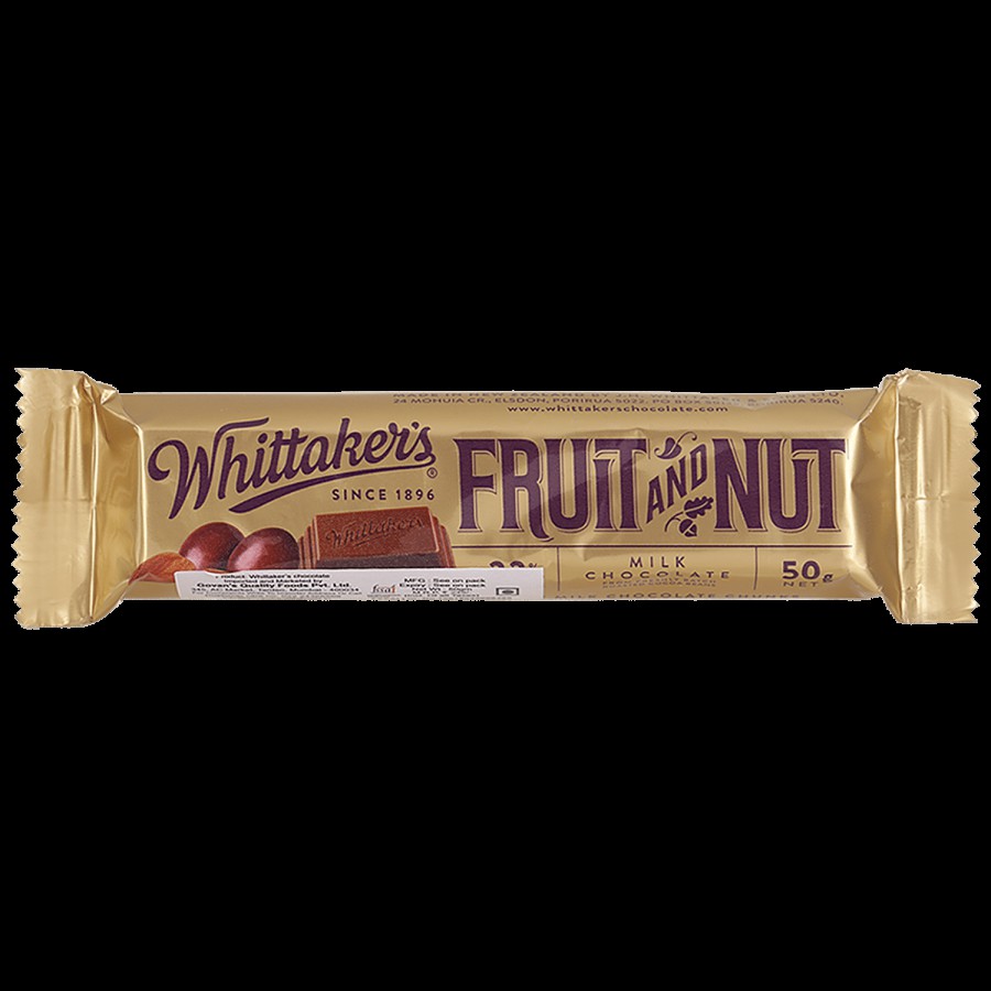 WHITTAKERS Fruit And Nut - 33% Cocoa