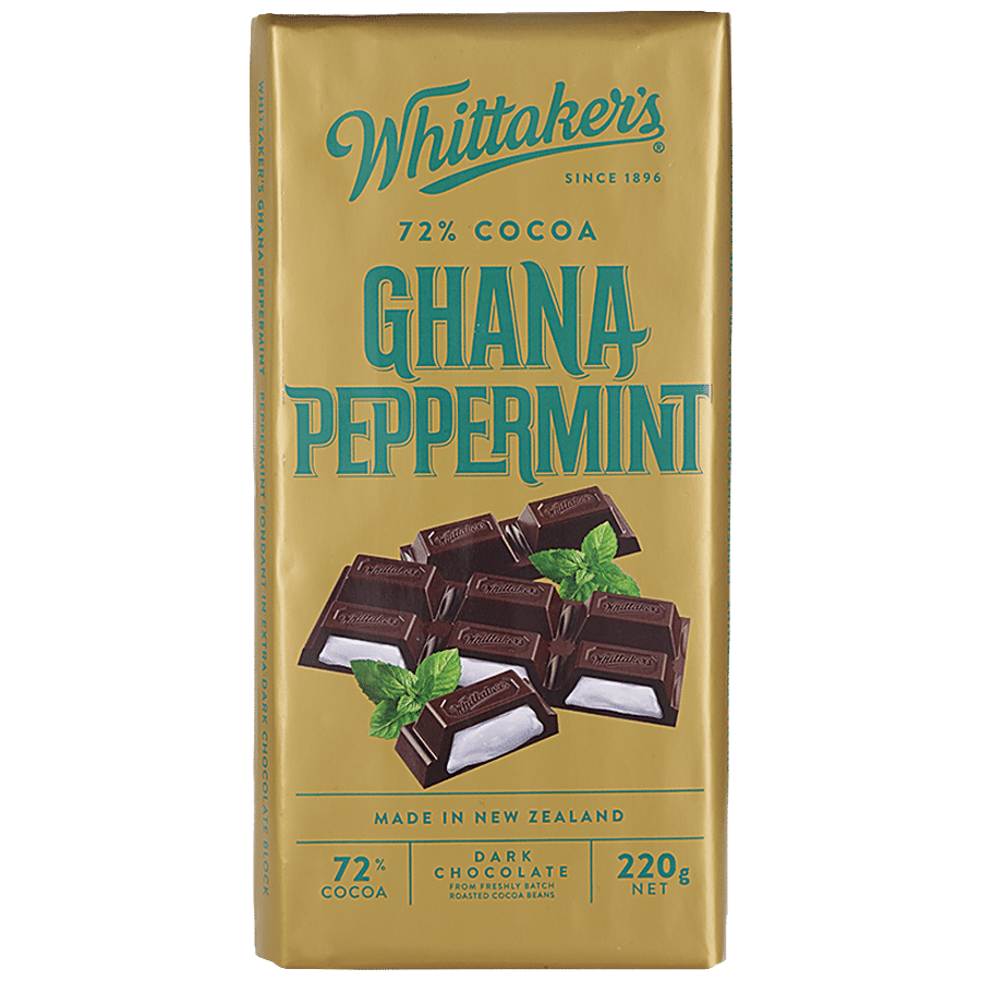 WHITTAKERS Ghana Peppermint - 72%  Cocoa