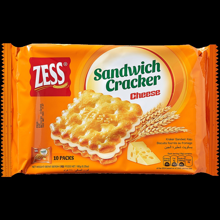 Zess Cheese Sandwich Cracker