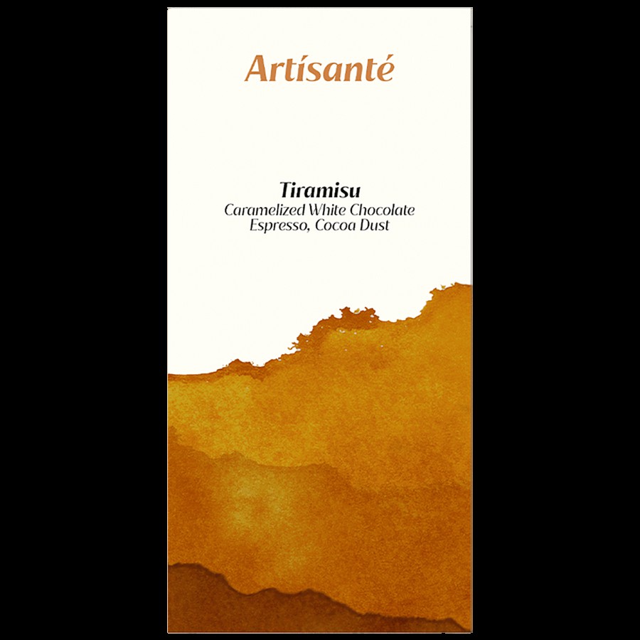 Artisante Caramelized White Chocolate - Tiramisu