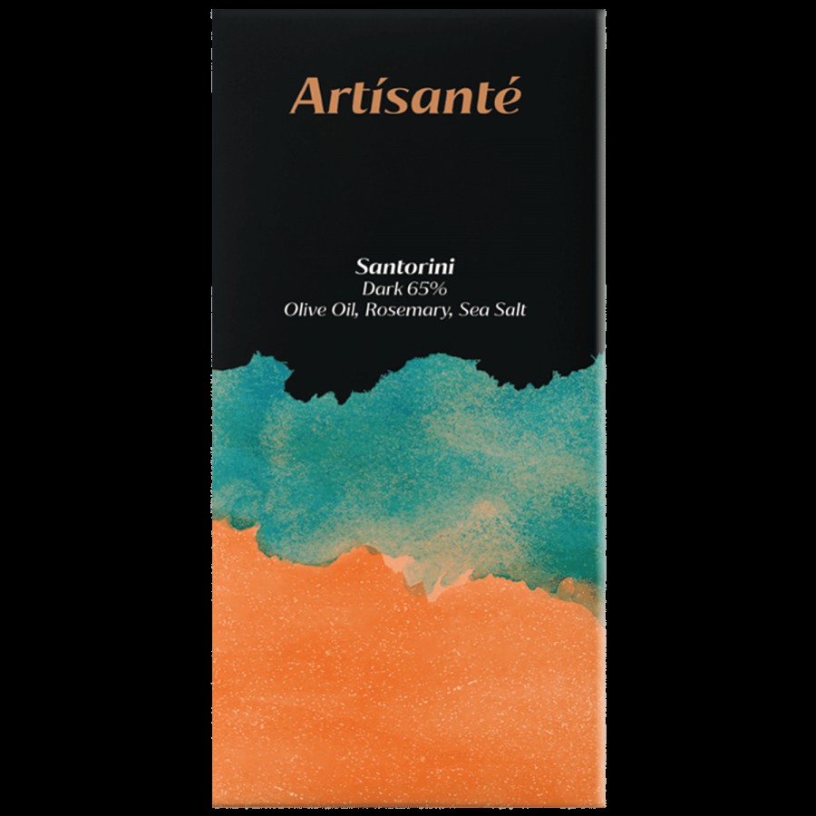 Artisante Dark 65% Chocolate - Santorini