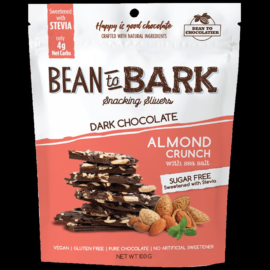 Bean To Bark Sugarfree Almond Crunch