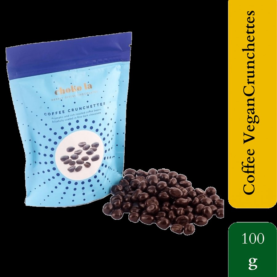 Chokola  Coffee Vegan Crunchettes - Premium