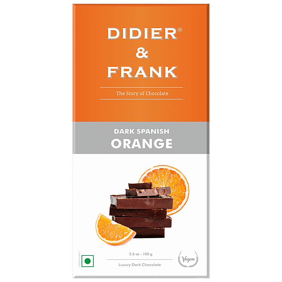 Didier & Frank  Dark Spanish Orange Chocolate