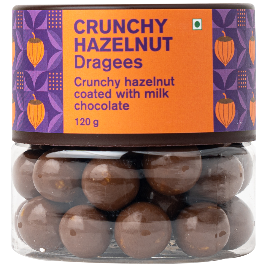 Entisi  Crunchy Hazelnut Dragees - Chocolate Coated