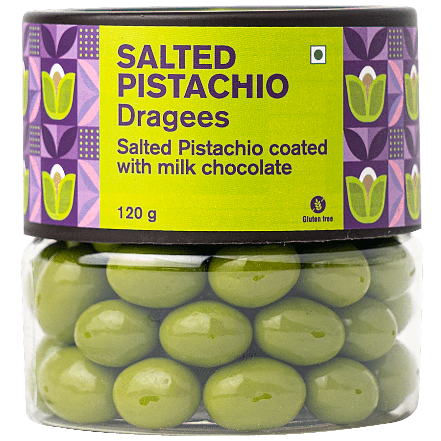 Entisi  Salted Pistachio - Chocolate Coated