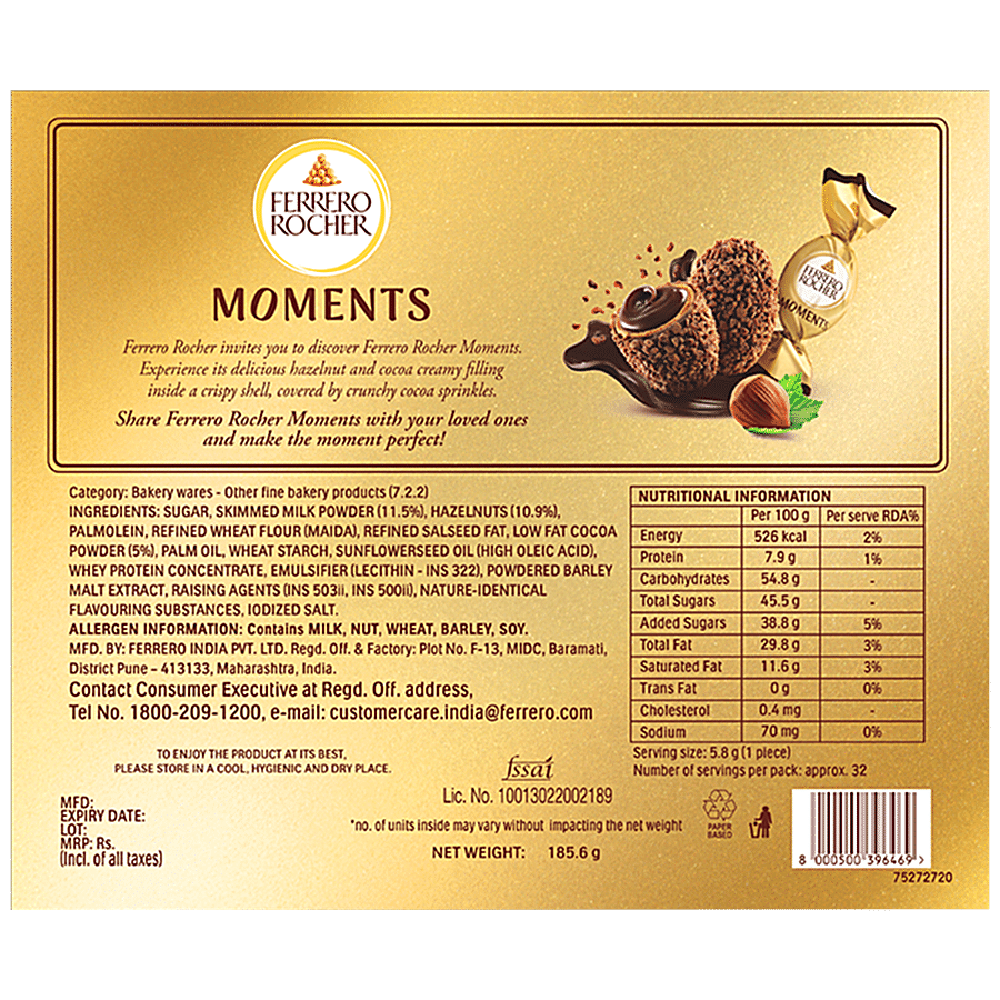 FERRERO ROCHER Moments Chocolates