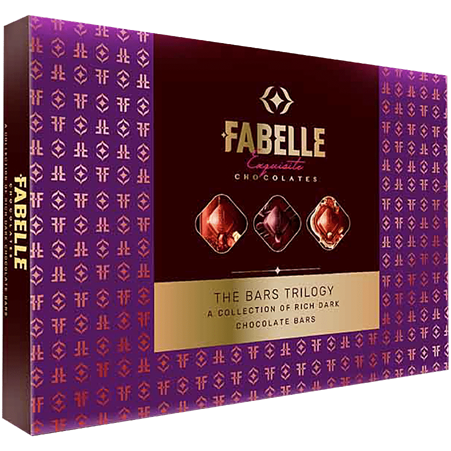 Fabelle Exquisite Chocolates - The Bars Trilogy