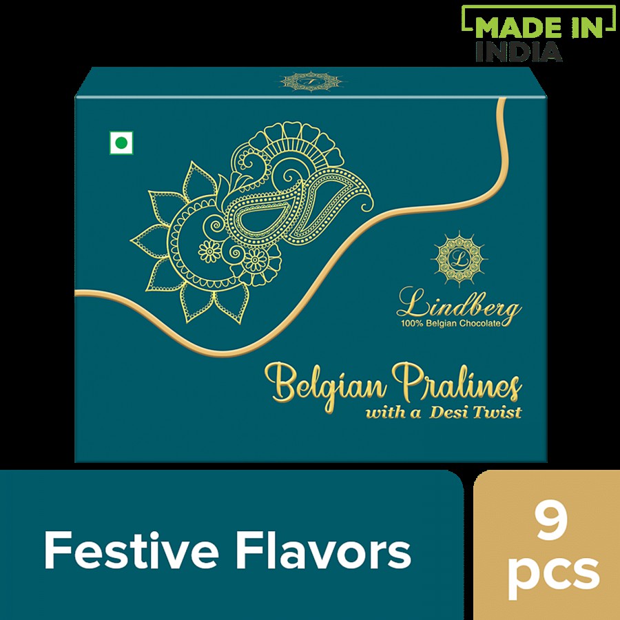 Lindberg Belgian Chocolate Pralines With Desi Twist - Limited Edition