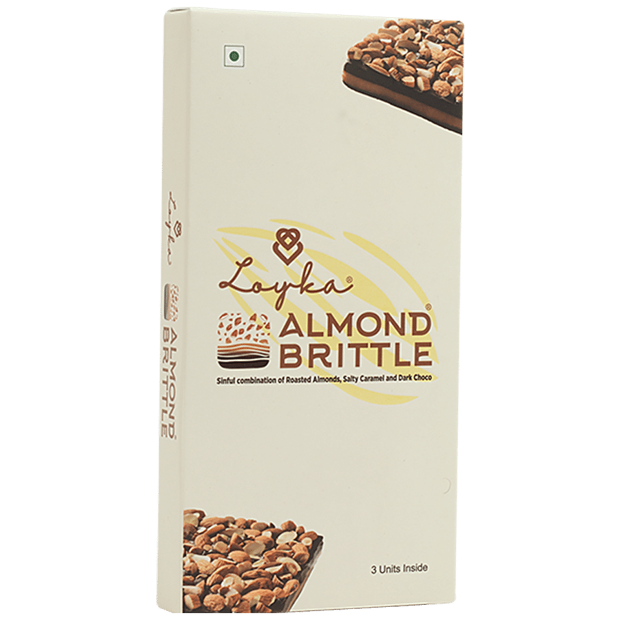 Loyka Almond Brittle - Roasted Almonds