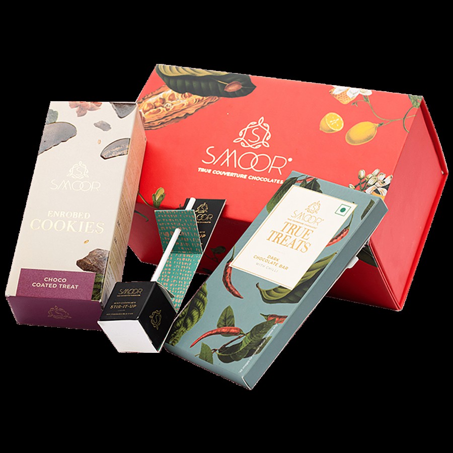 Smoor Chocolate Hamper For Womens Day - True Treat Almond Chocolate Bar