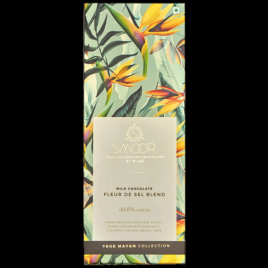 Smoor True Mayan Collection - Milk Chocolate Fleur De Sel Blend