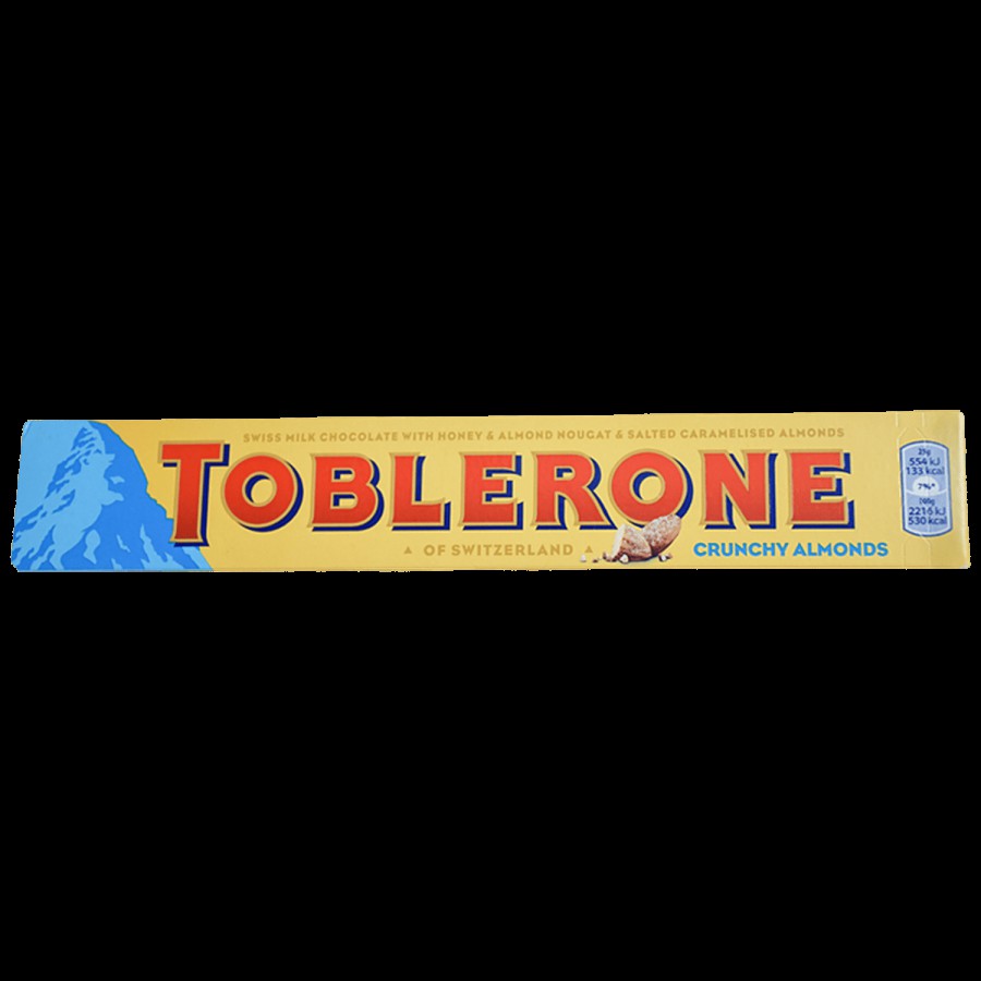 Toblerone Swiss Milk Chocolate - Honey & Almond Nougat