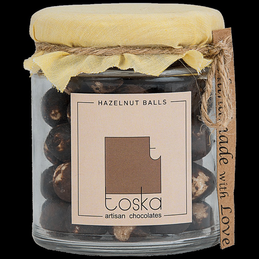 Toska Chocolates Hazelnut Balls Chocolate - 54.5% Cocoa