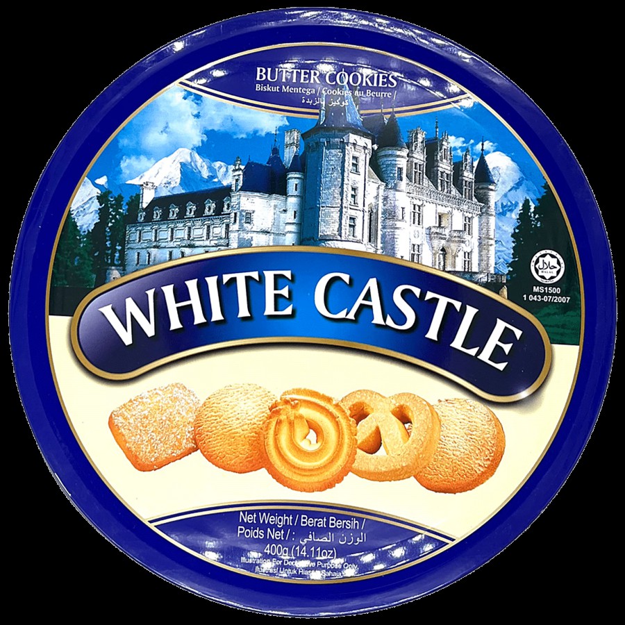 White Castle Butter Cookies - Healthy