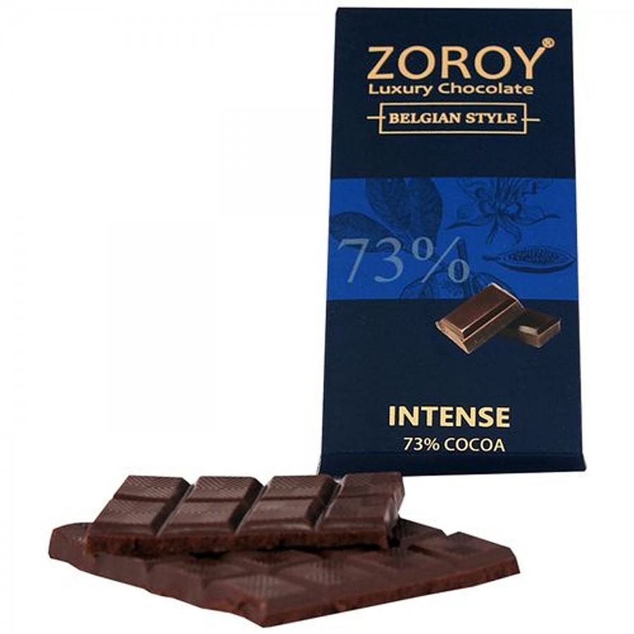 ZOROY Belgian Style 73% Intense Cocoa Chocolate