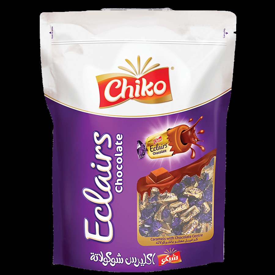 Chiko Eclairs Chocolate - Contains Added Flavour