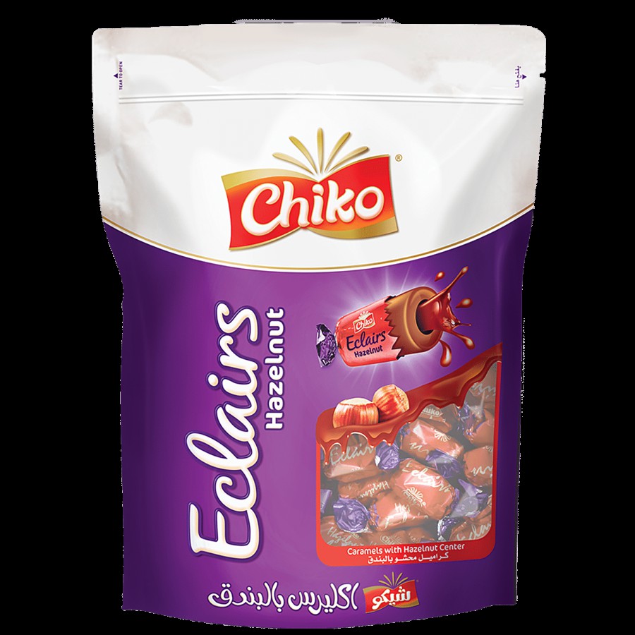 Chiko Eclairs Chocolate - Hazelnut