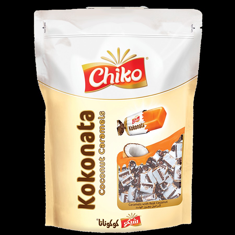 Chiko Kokonat Chocolate Toffee - Coconut Caramels