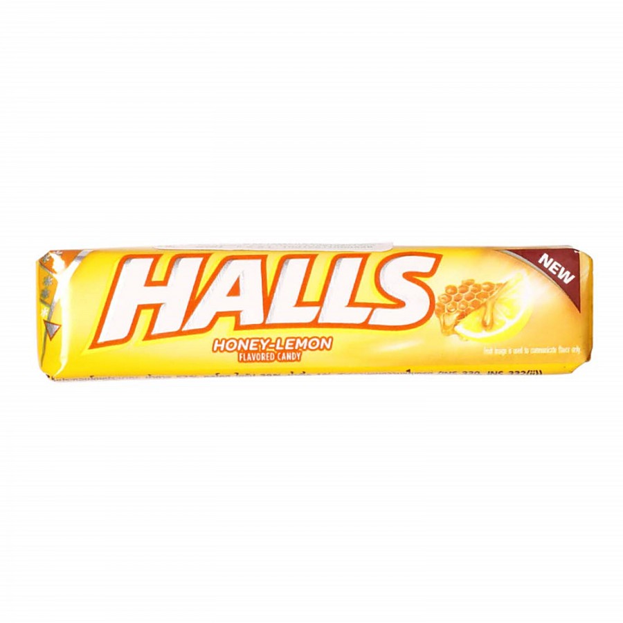 Halls  Honey & Lemon Candy - Soothes Sore Throat & Cough