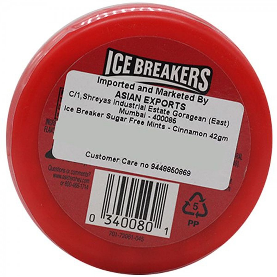 Ice Breakers Sugar Free Mints - Cinnamon