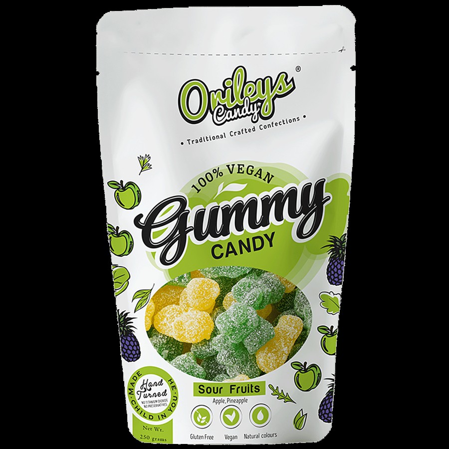 ORILEYS CANDY Gummy Candy - Sour Fruits Flavour