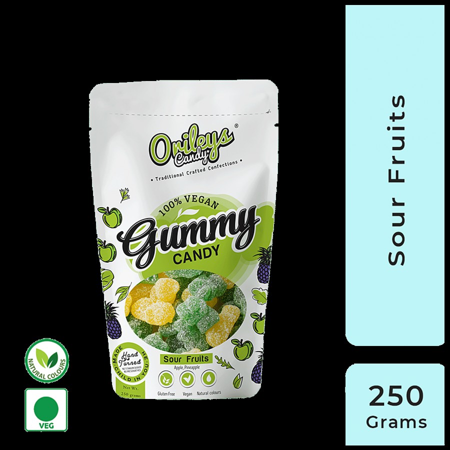 ORILEYS CANDY Gummy Candy - Sour Fruits Flavour